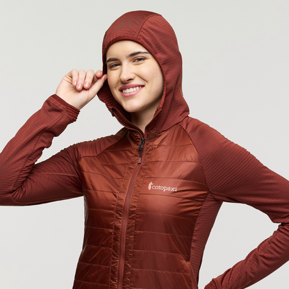 Everyday Outdoor Style Capa Hybrid Insulated Hooded Jacket - Women s