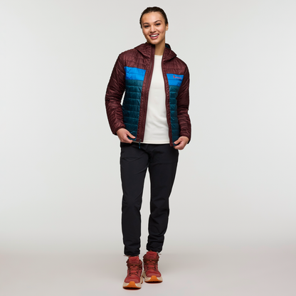 Comfortable Sun Coverage Capa Insulated Hooded Jacket - Women s