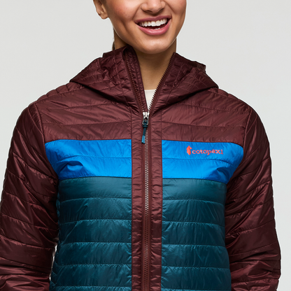 Comfortable Sun Coverage Capa Insulated Hooded Jacket - Women s