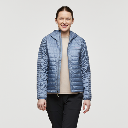 Comfortable Sun Coverage Capa Insulated Hooded Jacket - Women s