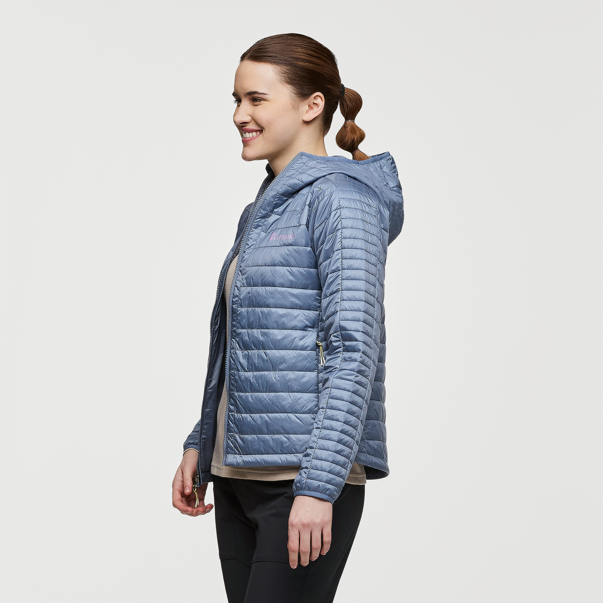 Comfortable Sun Coverage Capa Insulated Hooded Jacket - Women s