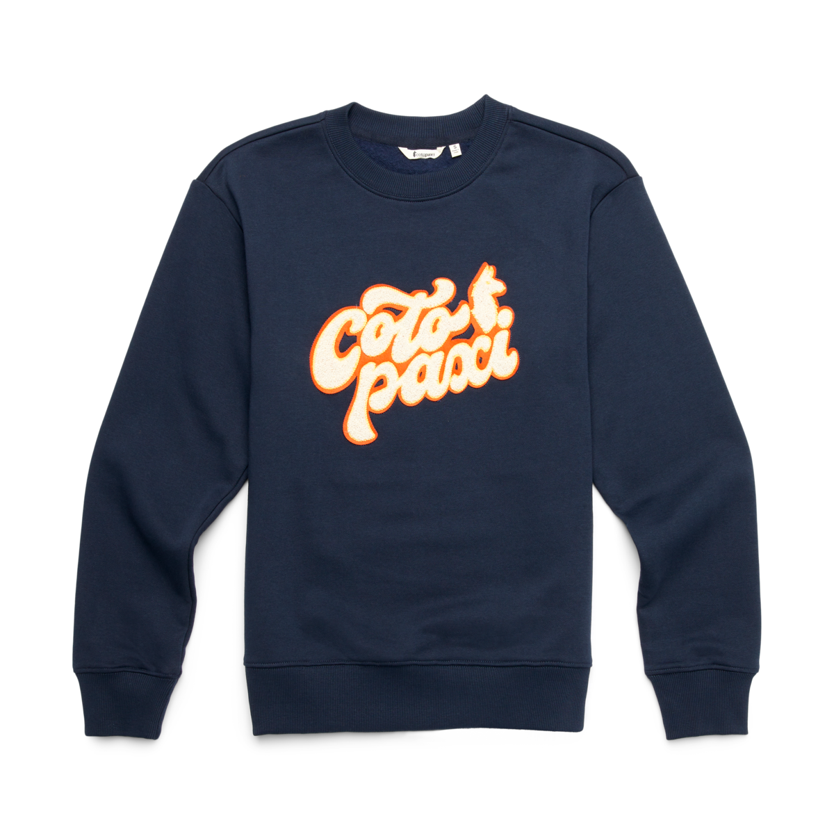 Casual Outdoor Style Coto-Patch Crew Sweatshirt - Women s