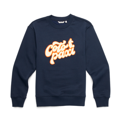Casual Outdoor Style Coto-Patch Crew Sweatshirt - Women s