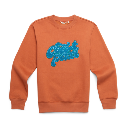 Casual Outdoor Style Coto-Patch Crew Sweatshirt - Women s