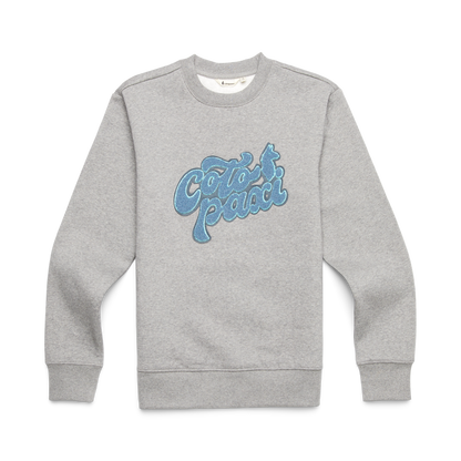 Casual Outdoor Style Coto-Patch Crew Sweatshirt - Women s