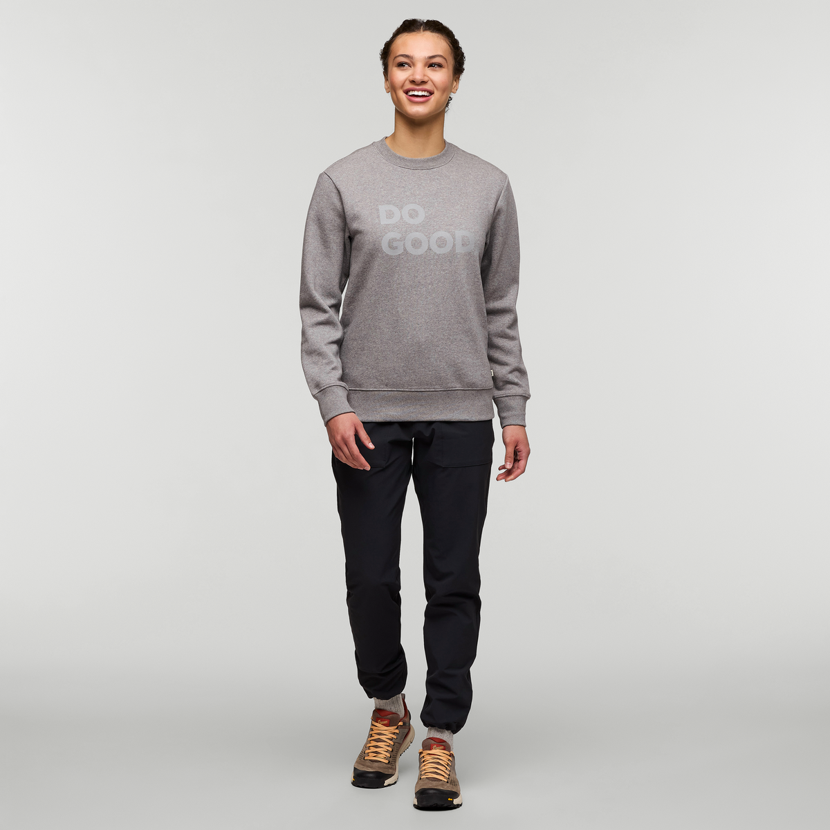 Casual Outdoor Style Do Good Crew Sweatshirt - Women s