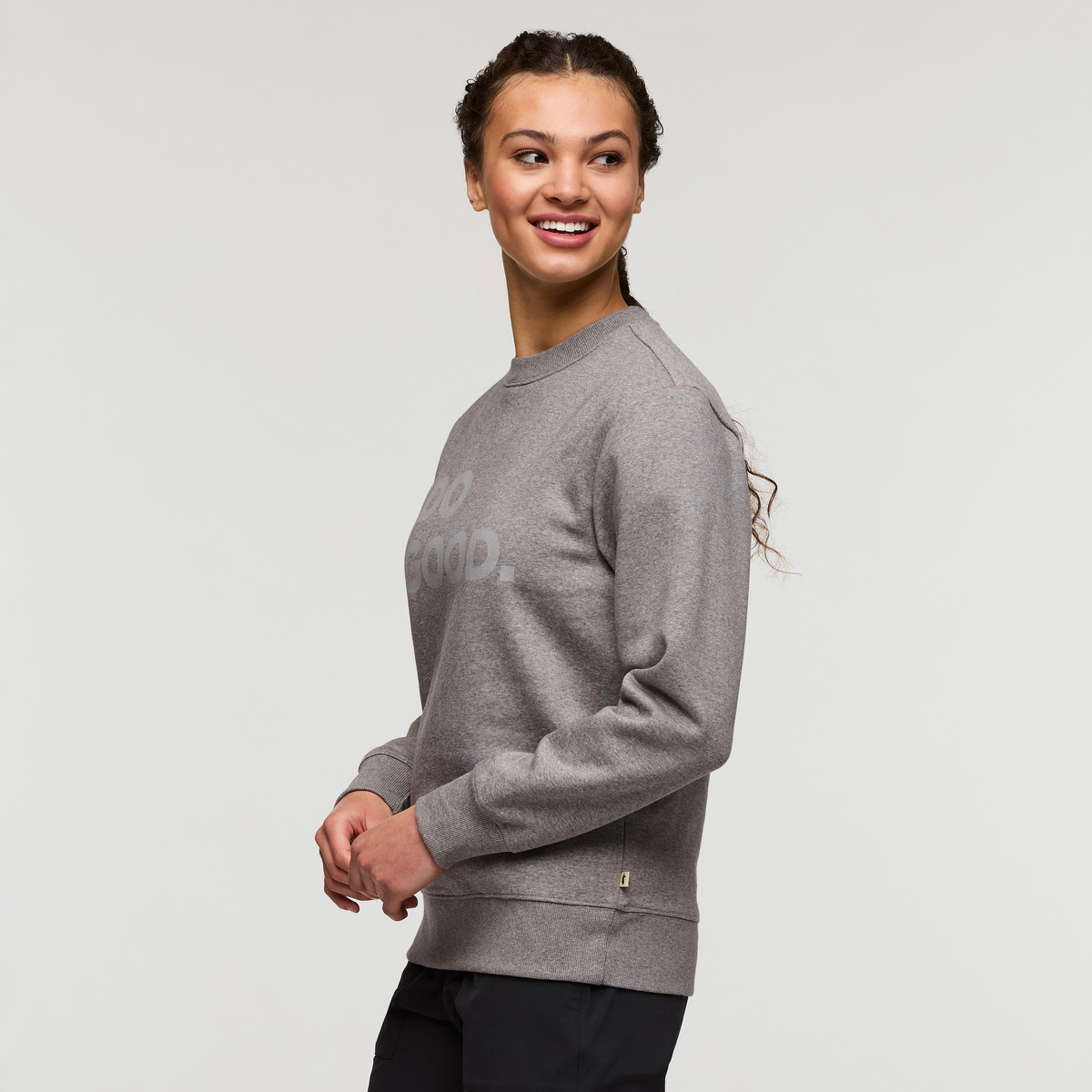 Casual Outdoor Style Do Good Crew Sweatshirt - Women s