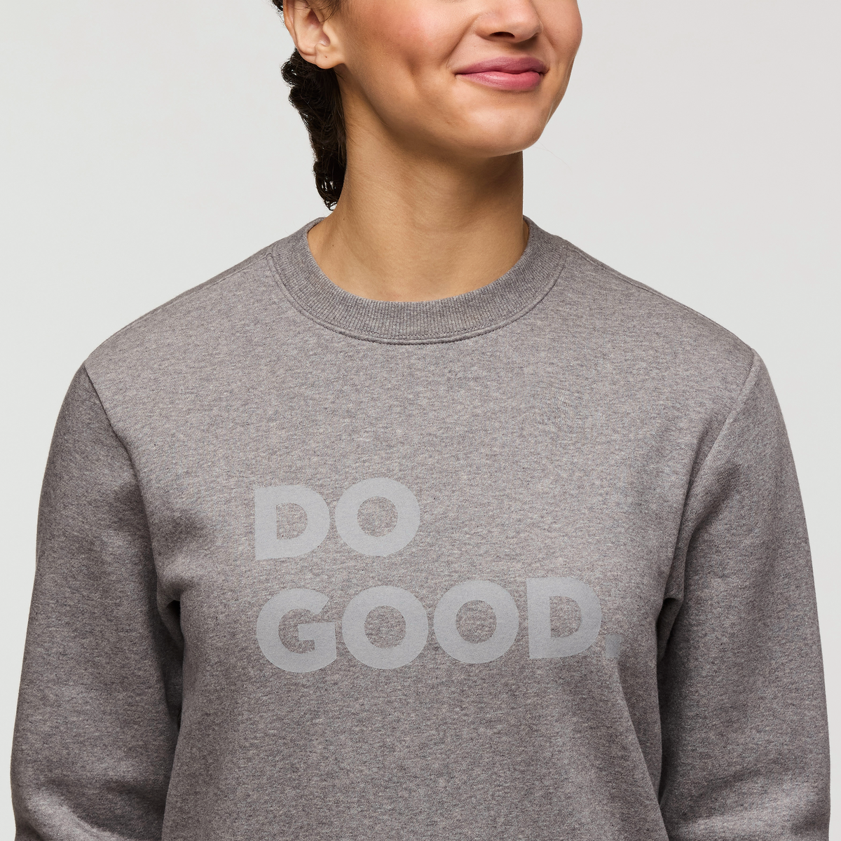 Casual Outdoor Style Do Good Crew Sweatshirt - Women s