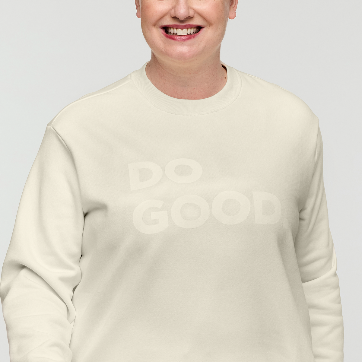 Casual Outdoor Style Do Good Crew Sweatshirt - Women s