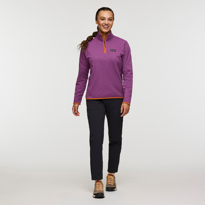Soft Layering Warmth Envo Fleece Quarter-Zip Pullover - Women s