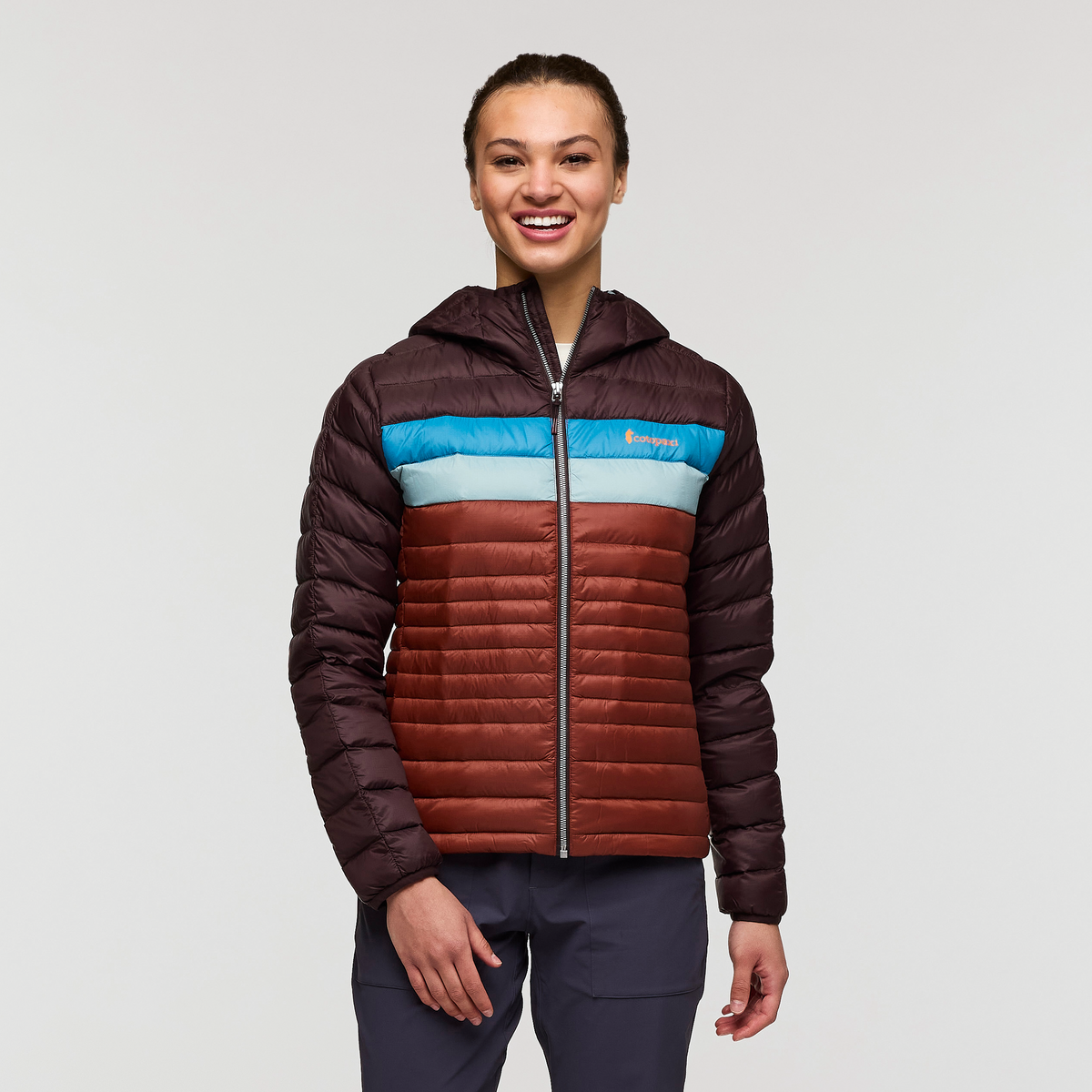 Outdoor Layering Fuego Hooded Down Jacket - Women s