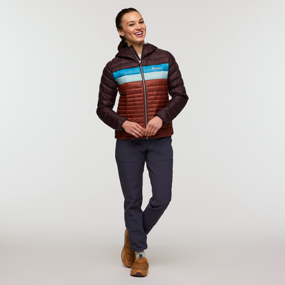 Outdoor Layering Fuego Hooded Down Jacket - Women s