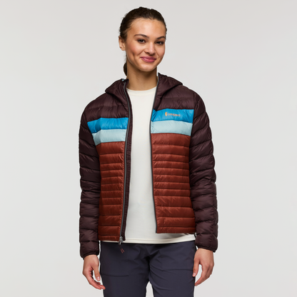 Outdoor Layering Fuego Hooded Down Jacket - Women s