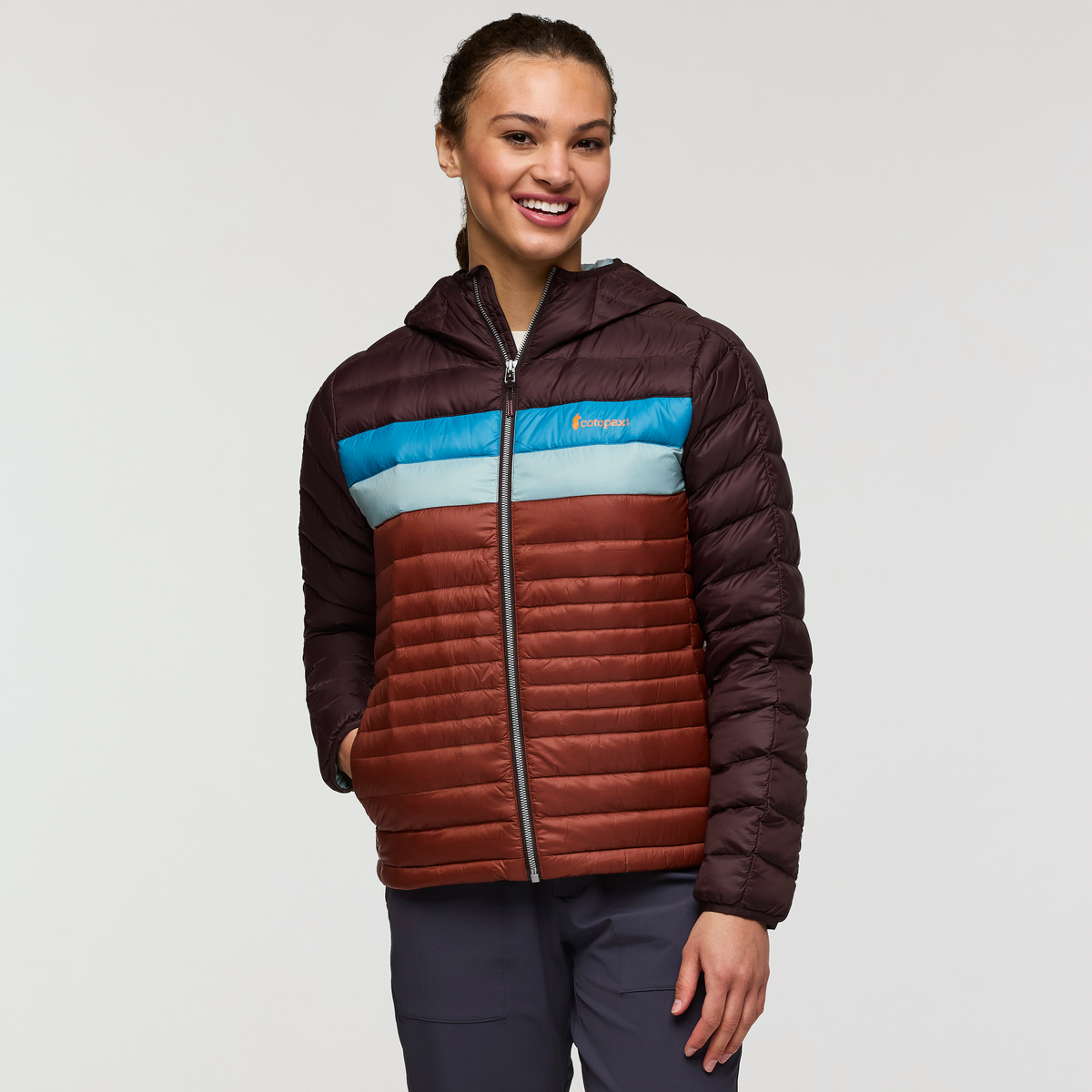 Outdoor Layering Fuego Hooded Down Jacket - Women s
