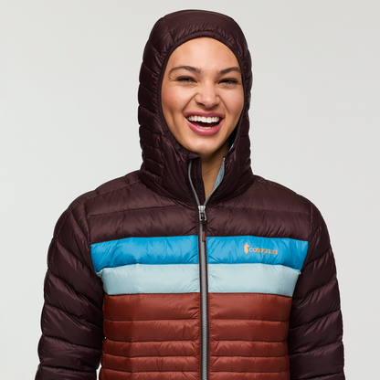Outdoor Layering Fuego Hooded Down Jacket - Women s