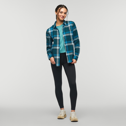 Versatile Outdoor Use Quedo Flannel Shirt - Women s