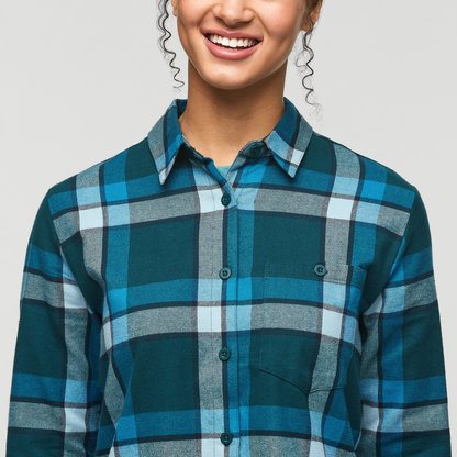 Versatile Outdoor Use Quedo Flannel Shirt - Women s
