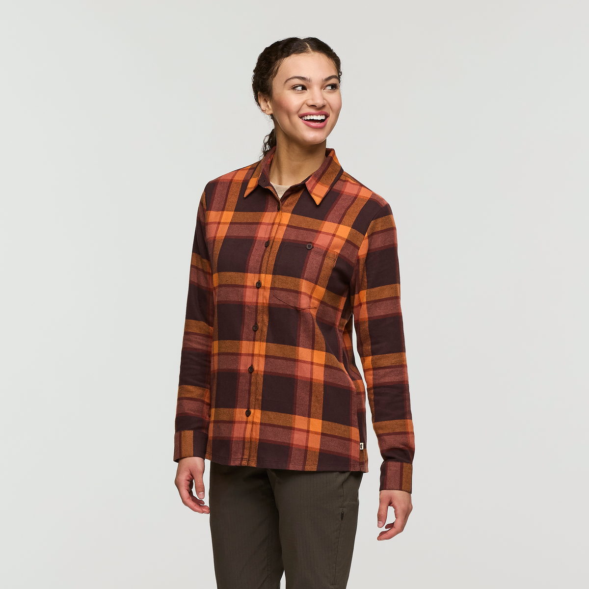 Versatile Outdoor Use Quedo Flannel Shirt - Women s