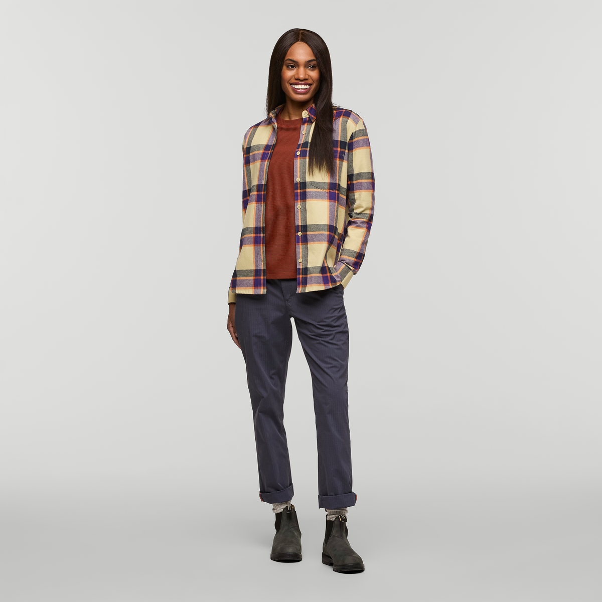 Versatile Outdoor Use Quedo Flannel Shirt - Women s