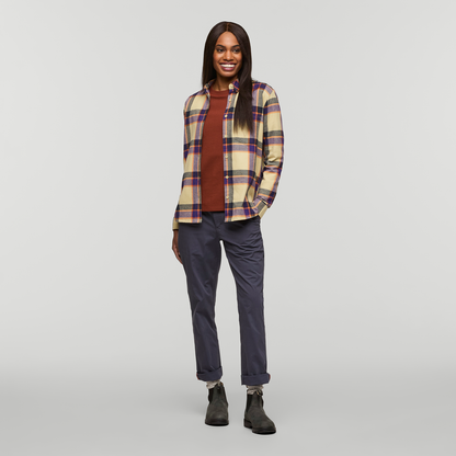 Versatile Outdoor Use Quedo Flannel Shirt - Women s