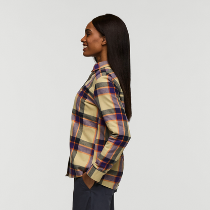 Versatile Outdoor Use Quedo Flannel Shirt - Women s