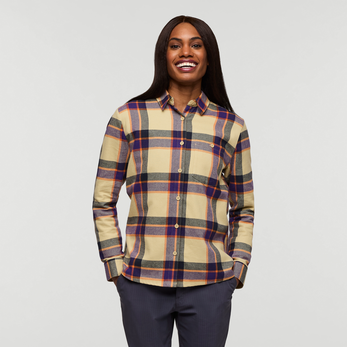 Versatile Outdoor Use Quedo Flannel Shirt - Women s
