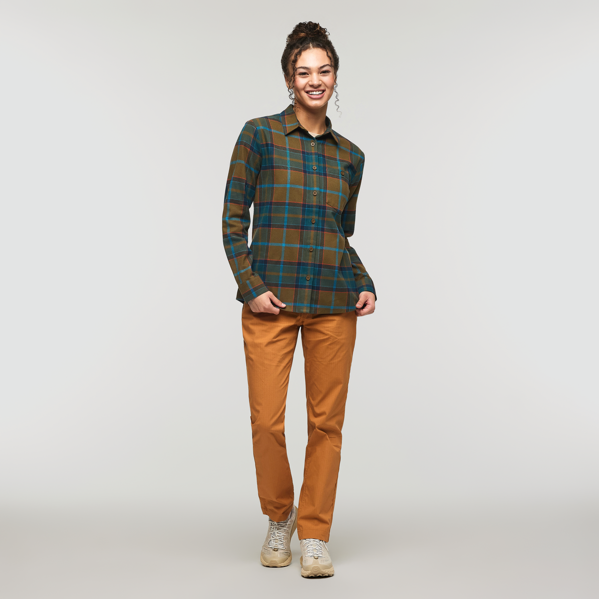 Versatile Outdoor Use Quedo Flannel Shirt - Women s