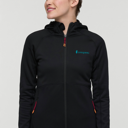Soft Layering Warmth Tempa Fleece Hooded Jacket - Women s