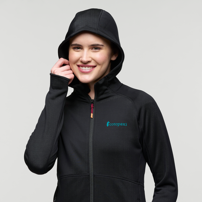 Soft Layering Warmth Tempa Fleece Hooded Jacket - Women s