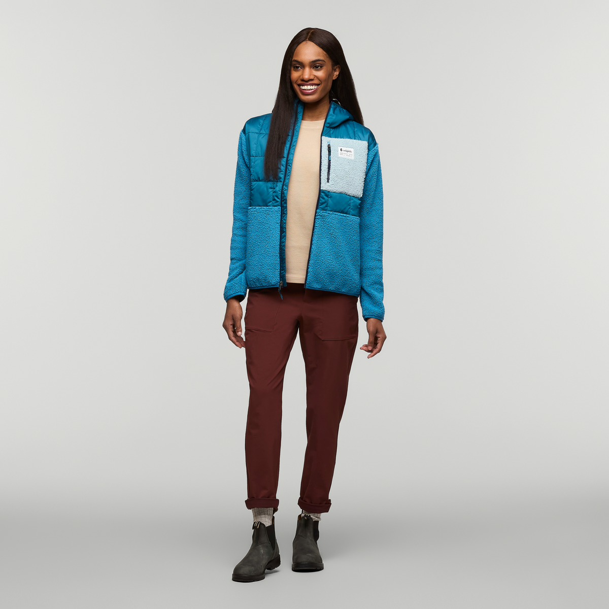 Everyday Fleece Comfort Trico Hybrid Jacket - Women s