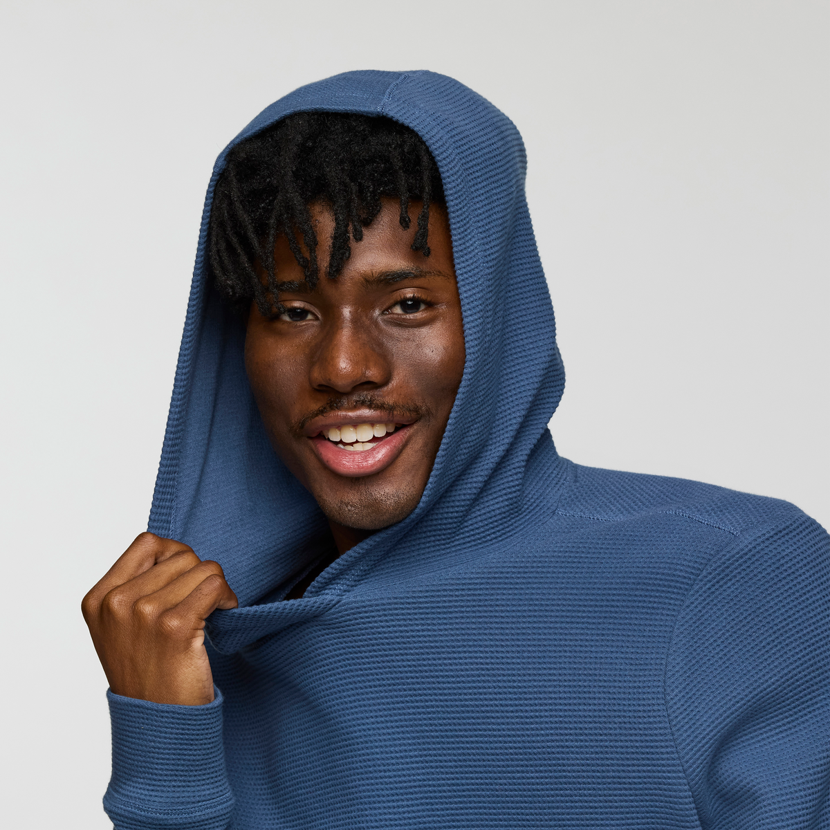 Soft Adventure Layer Atajo Long-Sleeve Waffle Hoodie - Men s