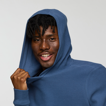Soft Adventure Layer Atajo Long-Sleeve Waffle Hoodie - Men s
