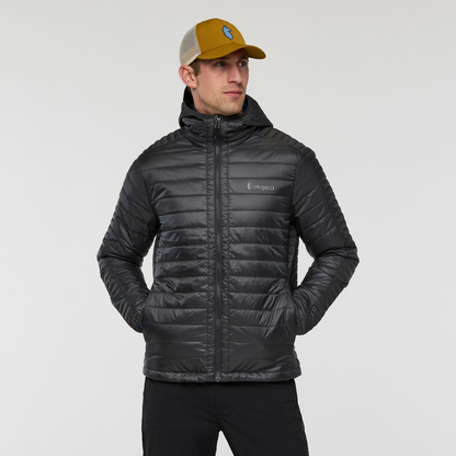 Comfortable Sun Coverage Capa Insulated Hooded Jacket - Men s