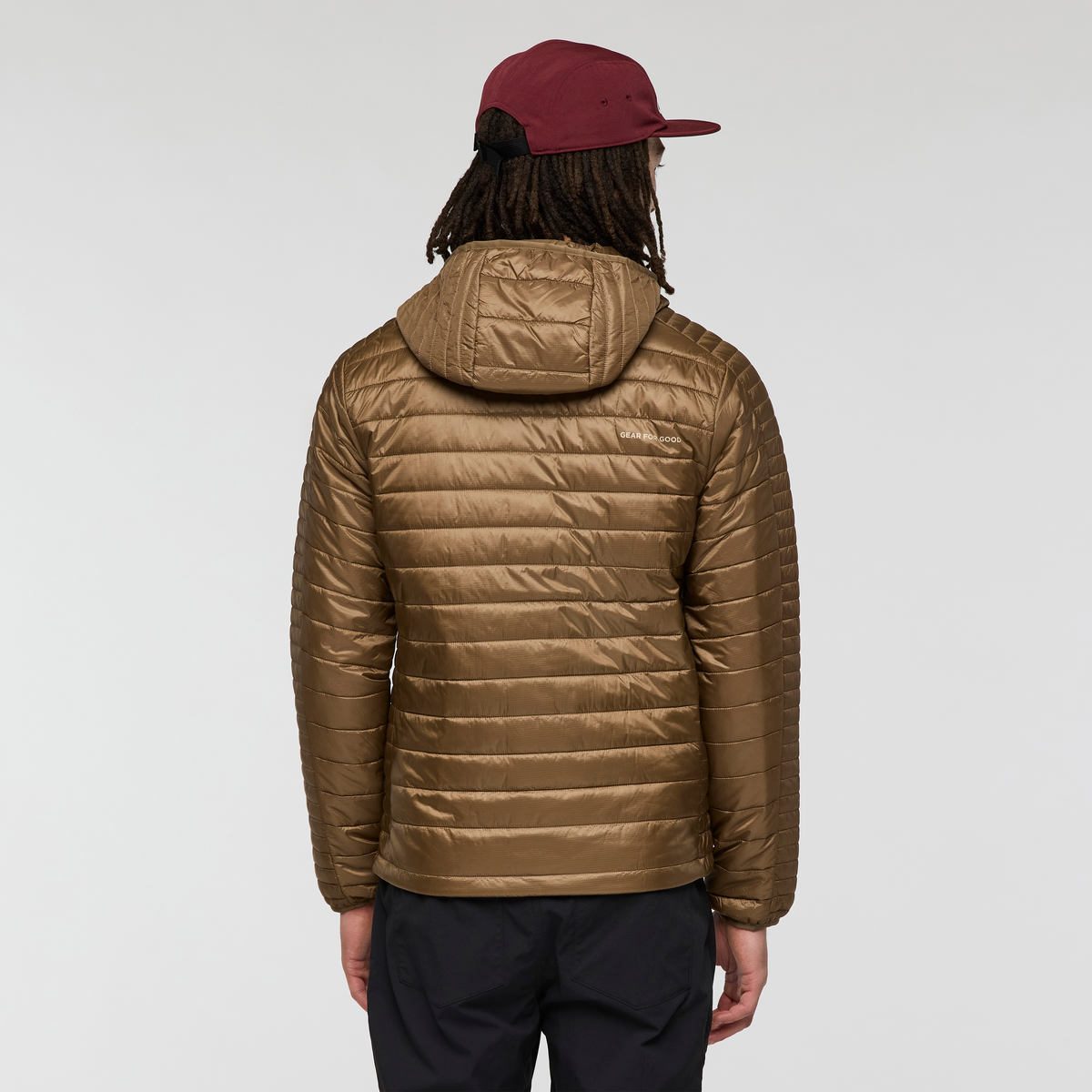 Comfortable Sun Coverage Capa Insulated Hooded Jacket - Men s