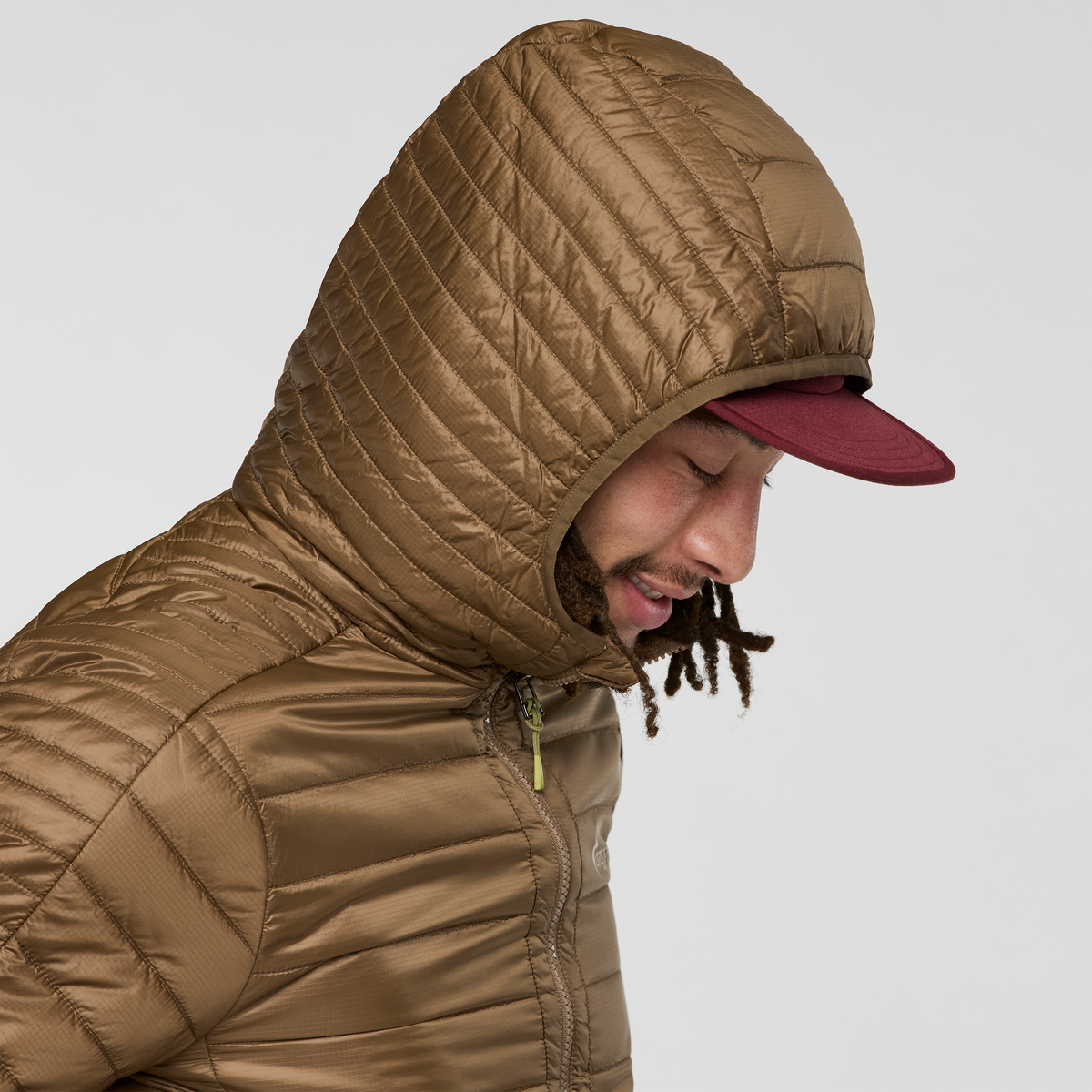 Comfortable Sun Coverage Capa Insulated Hooded Jacket - Men s