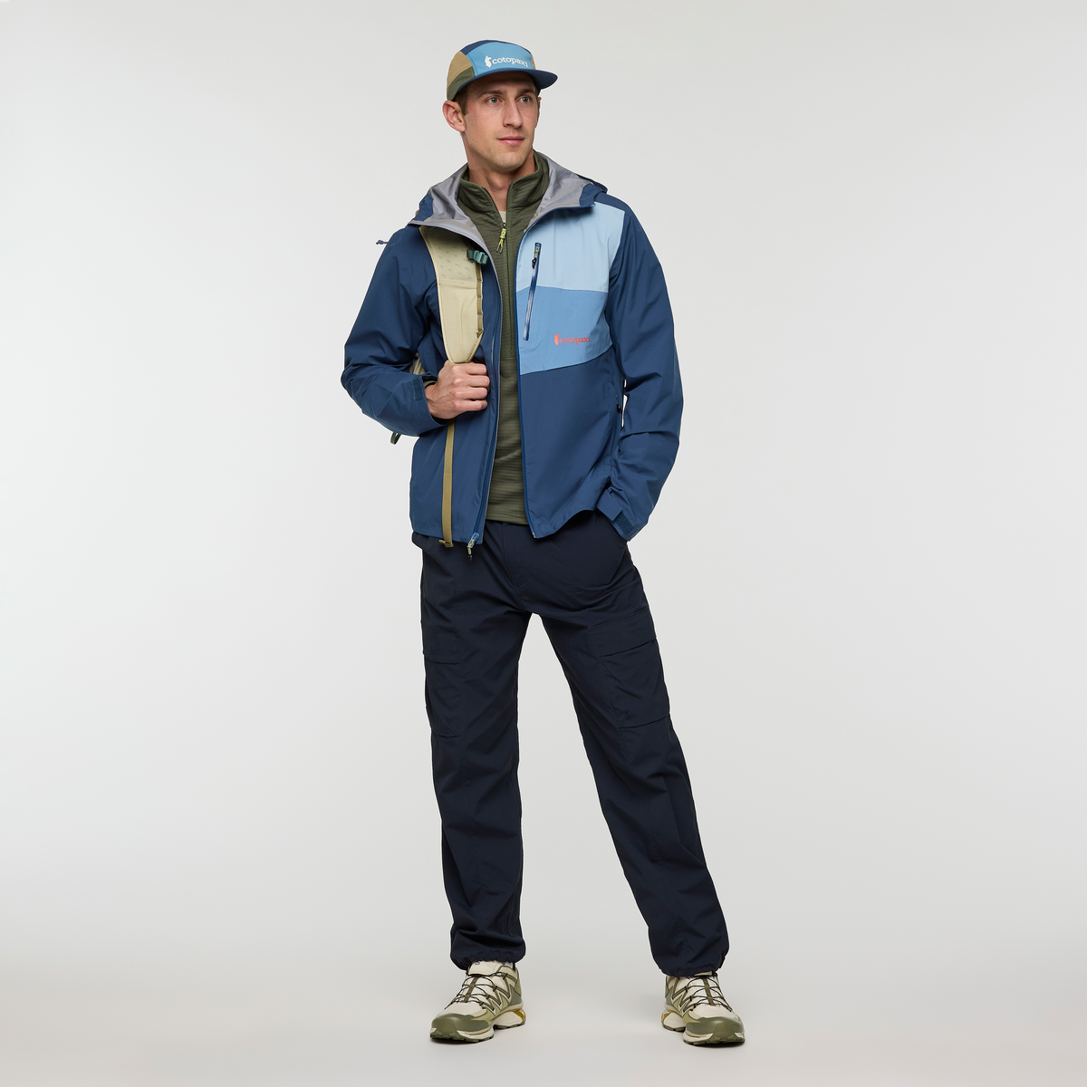 Rainy Day Protection Impermeo 3L Hooded Shell Jacket - Men s