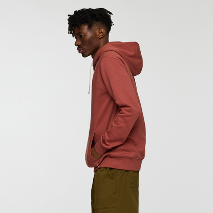 Casual Outdoor Style Llama Patch Pullover Hoodie - Men s