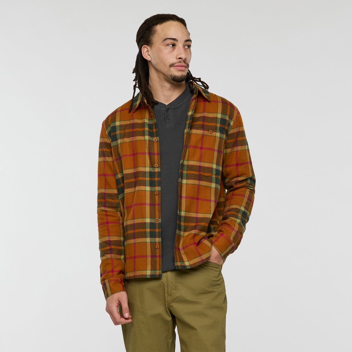 Everyday Layering Comfort Quedo Flannel Shirt - Men s