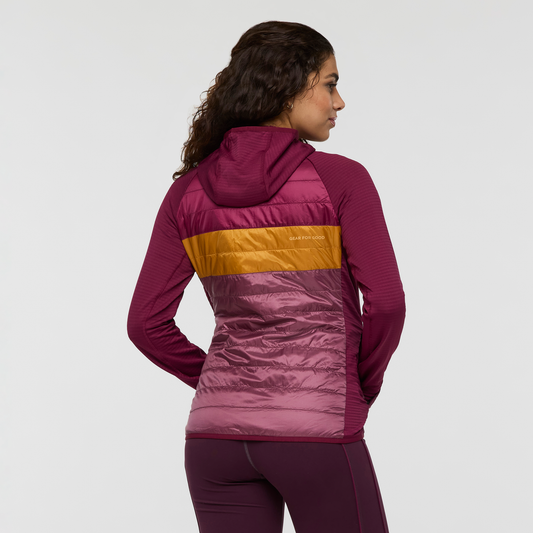 Adventure Ready Comfort Capa Hybrid Insulated Hooded Jacket - Women s