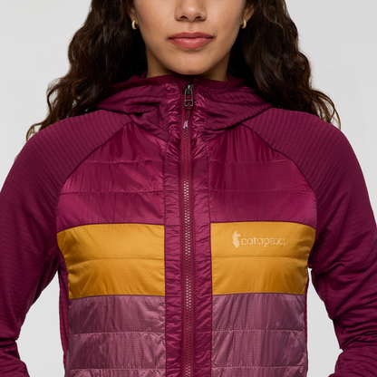 Adventure Ready Comfort Capa Hybrid Insulated Hooded Jacket - Women s