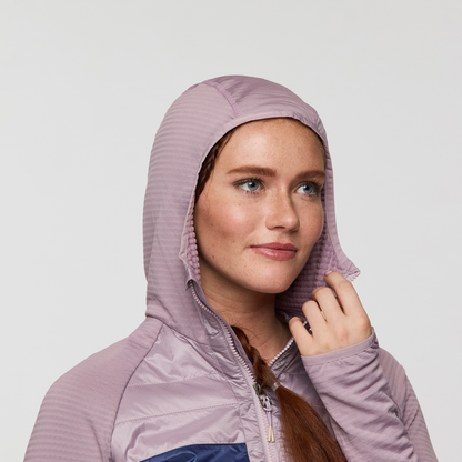Adventure Ready Comfort Capa Hybrid Insulated Hooded Jacket - Women s