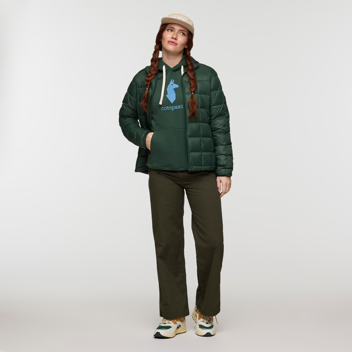 Casual Outdoor Style Cotopaxi Llama Pullover Hoodie - Women s