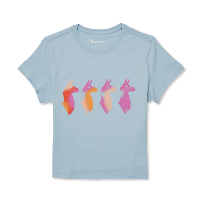 Casual Adventure Style Cuatro Bitmap T-Shirt - Women s
