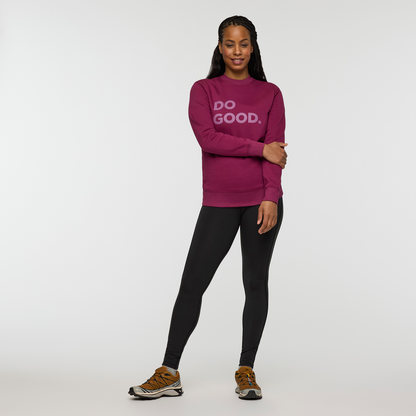 Soft Adventure Layer Do Good Crew Sweatshirt - Women s