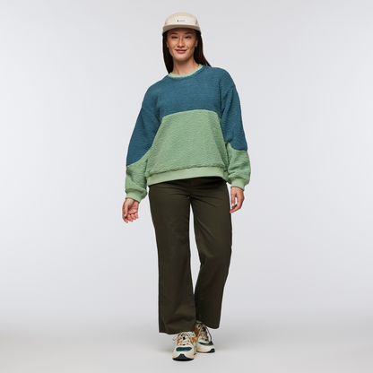 Soft Layering Warmth High Pile Fleece Crew - Women s