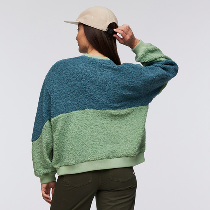 Soft Layering Warmth High Pile Fleece Crew - Women s