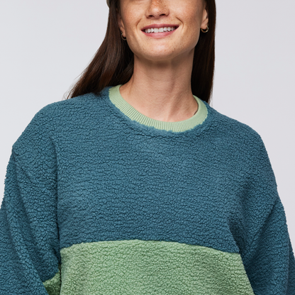 Soft Layering Warmth High Pile Fleece Crew - Women s