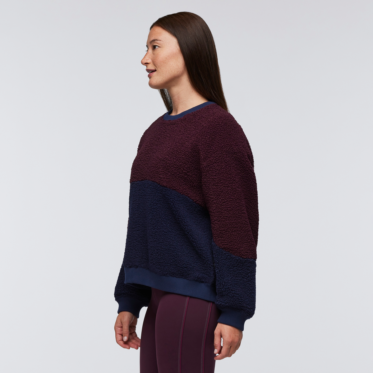 Soft Layering Warmth High Pile Fleece Crew - Women s