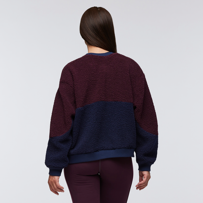 Soft Layering Warmth High Pile Fleece Crew - Women s