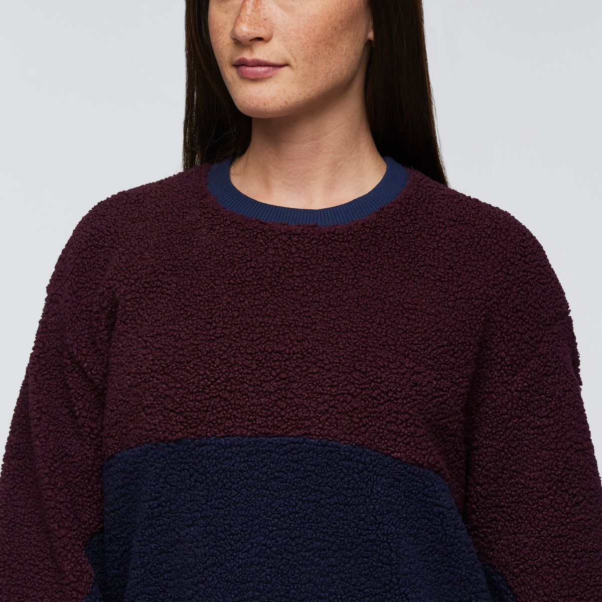 Soft Layering Warmth High Pile Fleece Crew - Women s